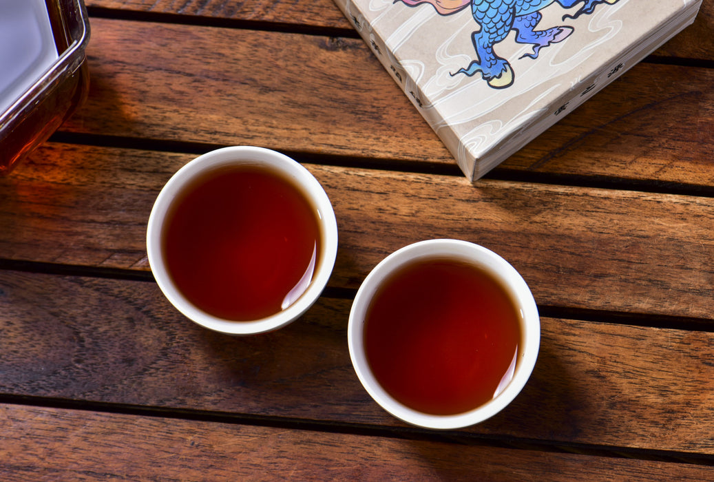 2026 Yunnan Sourcing "Horse Lao Cha Tou Brick" Ripe Pu-erh Tea