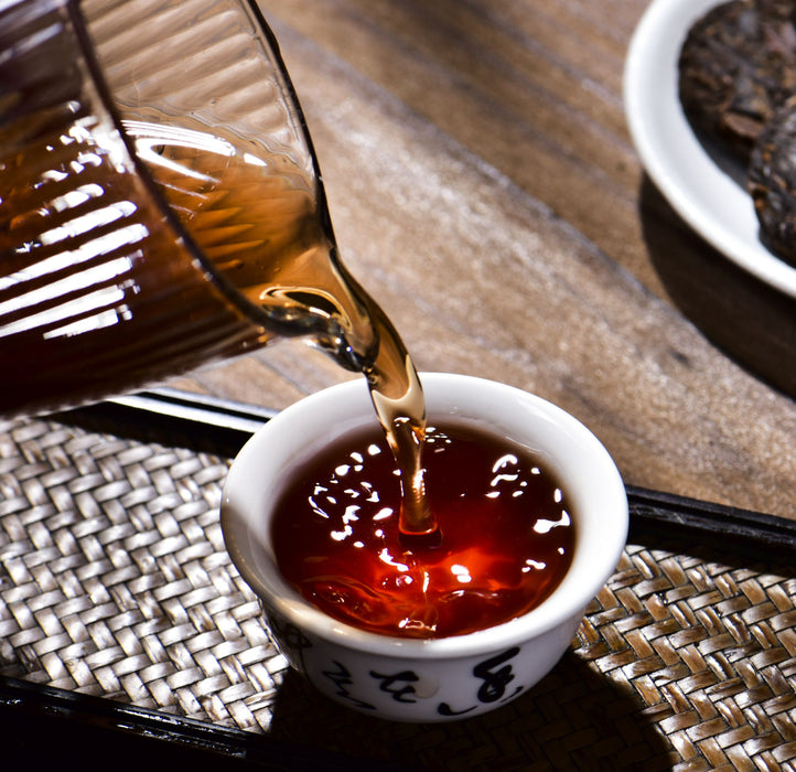 Ripe Pu-erh Tea with Coffee Beans Mini Cakes