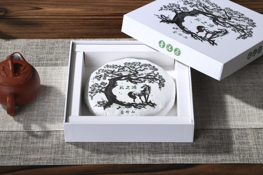 2026 Yunnan Sourcing "Ku Zhu Shan" Raw Pu-erh Tea Cake
