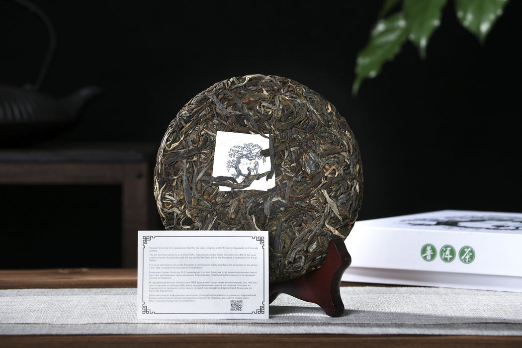 2026 Yunnan Sourcing "Ku Zhu Shan" Raw Pu-erh Tea Cake
