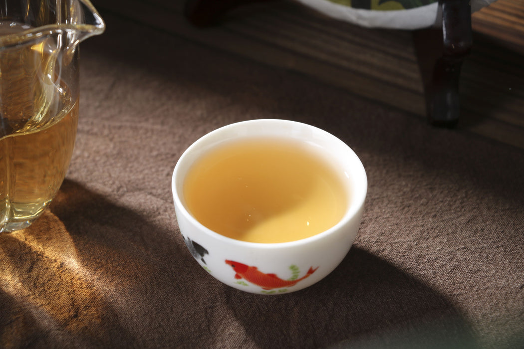 2026 Yunnan Sourcing "Jiu Tai Po Bai Cha" Old Arbor White Tea Cake