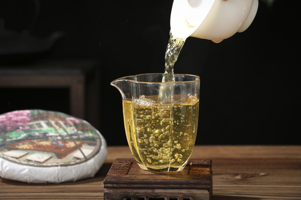 2026 Yunnan Sourcing "Jiu Tai Po" Old Arbor Raw Pu-erh Tea Cake
