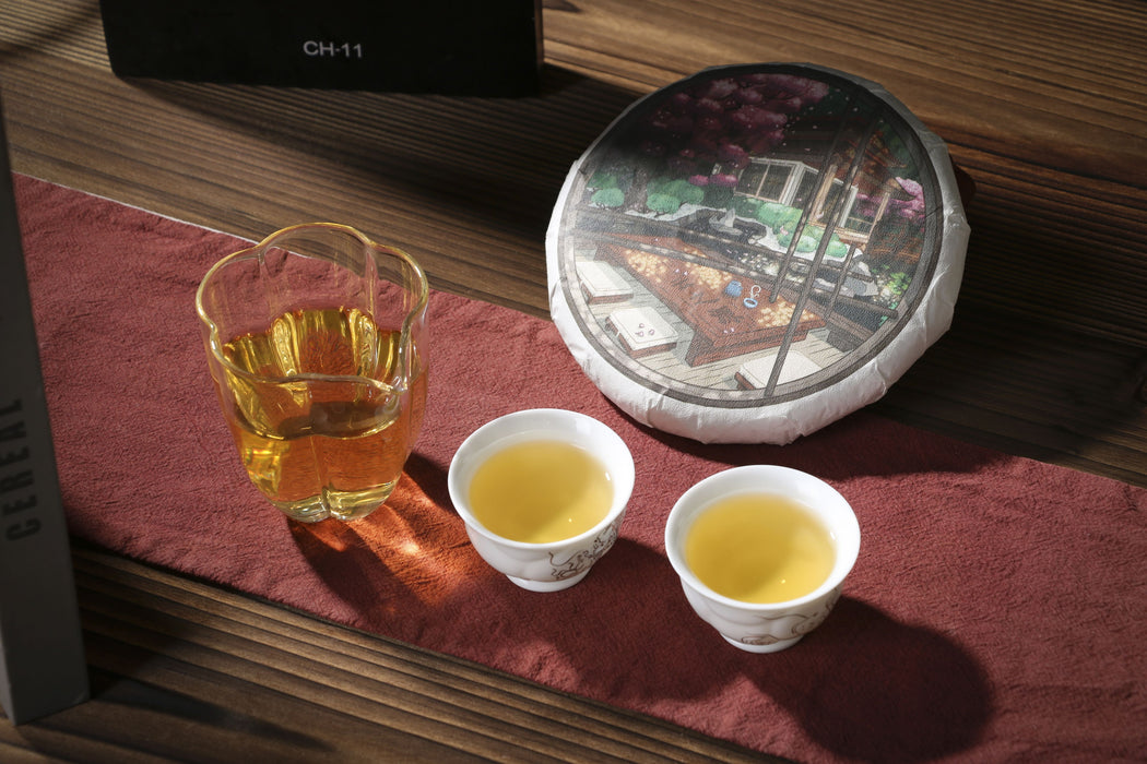 2026 Yunnan Sourcing "Jiu Tai Po" Old Arbor Raw Pu-erh Tea Cake