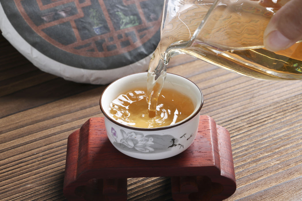 2026 Yunnan Sourcing "Meng Zhu Da Shan" Old Arbor Raw Pu-erh Tea Cake