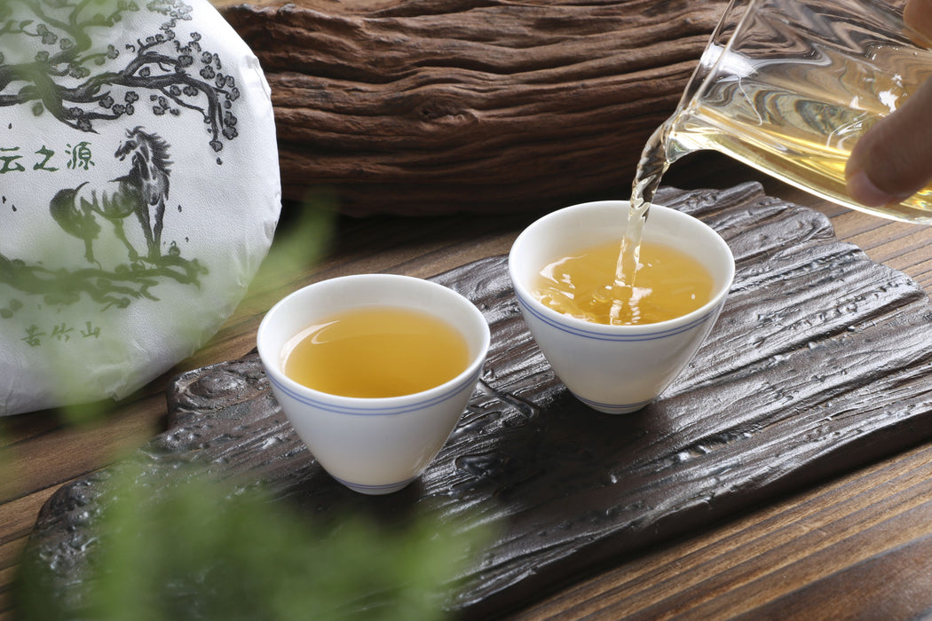 2026 Yunnan Sourcing "Ku Zhu Shan" Raw Pu-erh Tea Cake