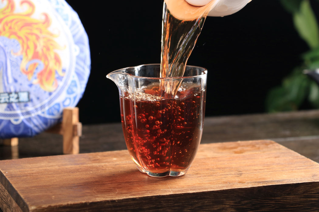 2026 Yunnan Sourcing "Lao Man'e Old Tree" Ripe Pu-erh Tea Cake | Yunnan Sourcing Tea Shop