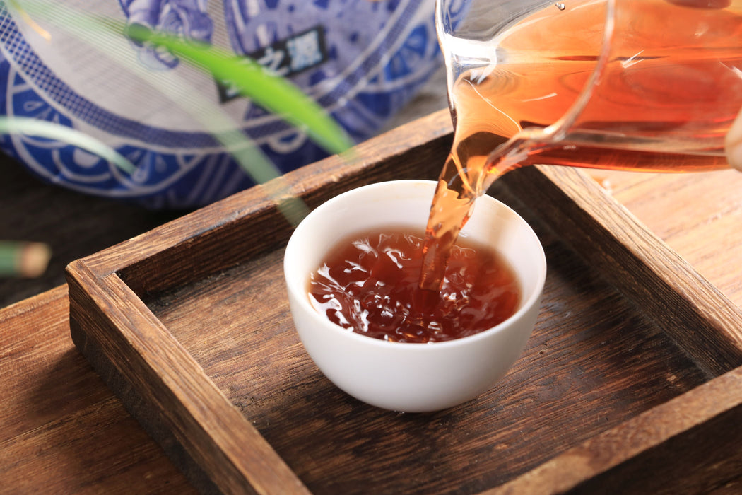 2026 Yunnan Sourcing "Lao Man'e Old Tree" Ripe Pu-erh Tea Cake | Yunnan Sourcing Tea Shop
