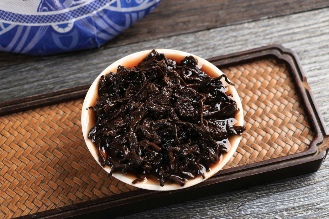 2026 Yunnan Sourcing "Lao Man'e Old Tree" Ripe Pu-erh Tea Cake | Yunnan Sourcing Tea Shop