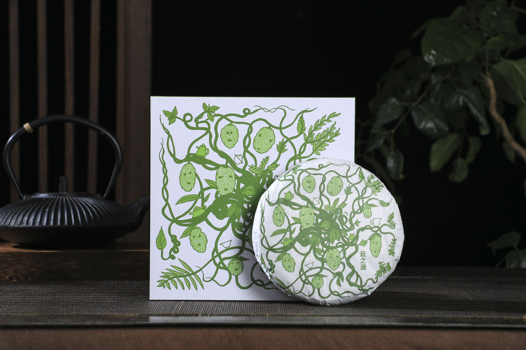 2026 Yunnan Sourcing "Purple White Tea" of Yong De Tea Cake