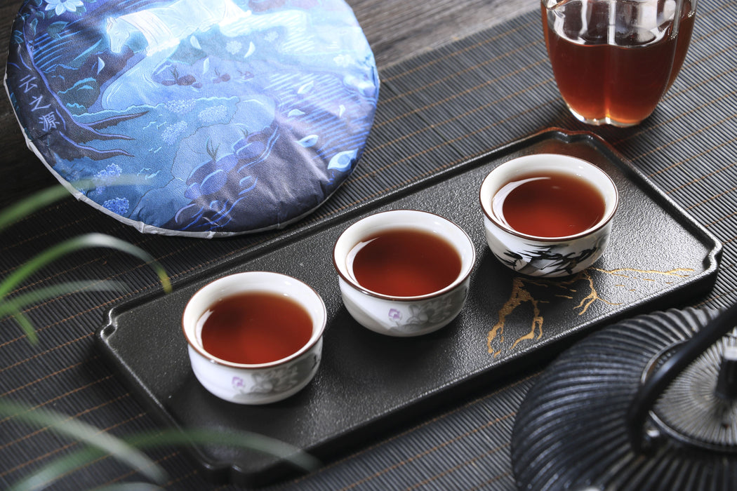 2026 Yunnan Sourcing "Spirit Horse" Ripe Pu-erh Tea Cake