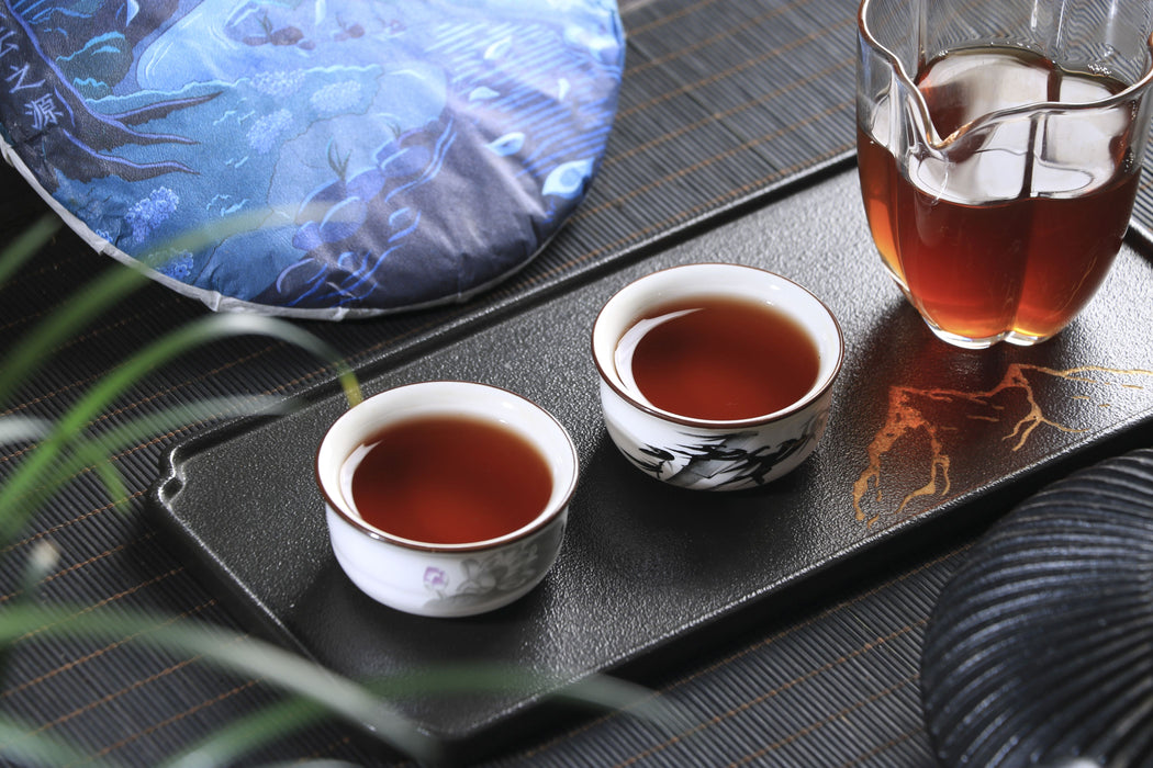 2026 Yunnan Sourcing "Spirit Horse" Ripe Pu-erh Tea Cake
