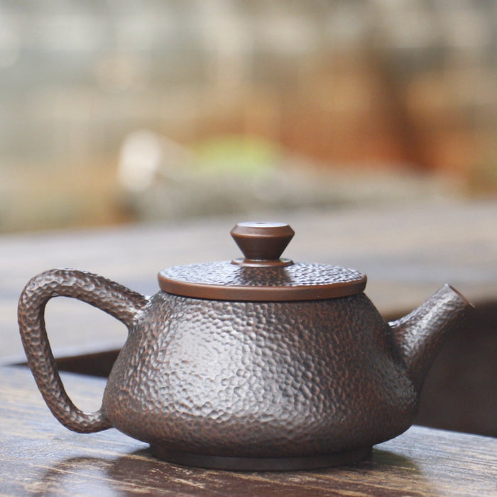 Jian Shui Clay "Chui Wen Shi Piao" Teapot by Su Mo