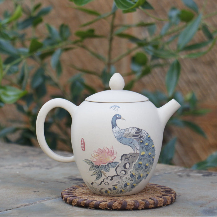 Jian Shui Clay "Peacock 1#" Teapot by Chen Quan