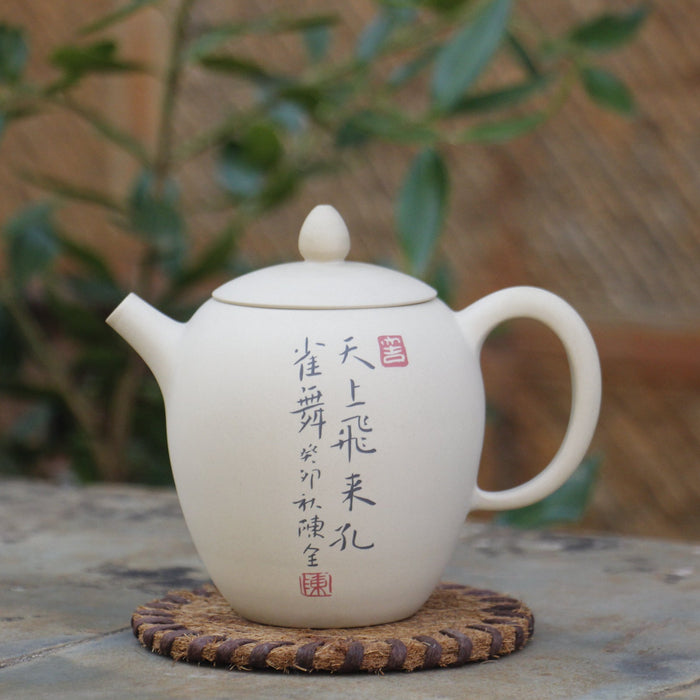 Jian Shui Clay "Peacock 2#" Teapot by Chen Quan