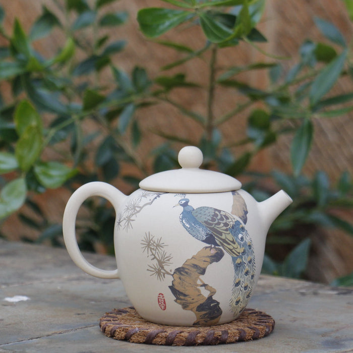 Jian Shui Clay "Peacock 3#" Teapot by Chen Quan
