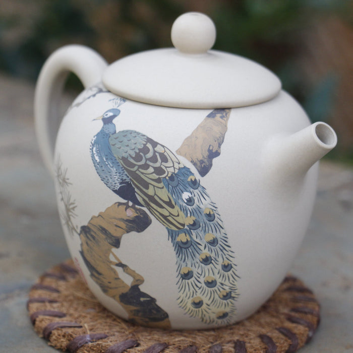 Jian Shui Clay "Peacock 3#" Teapot by Chen Quan