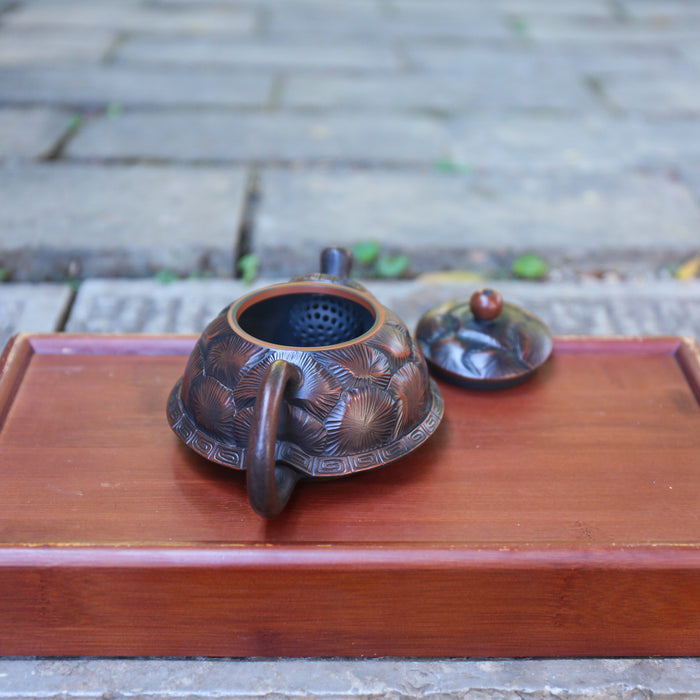 Jian Shui Clay "Turtle" Teapot by Wang Yan Ping | Yunnan Sourcing Tea Shop