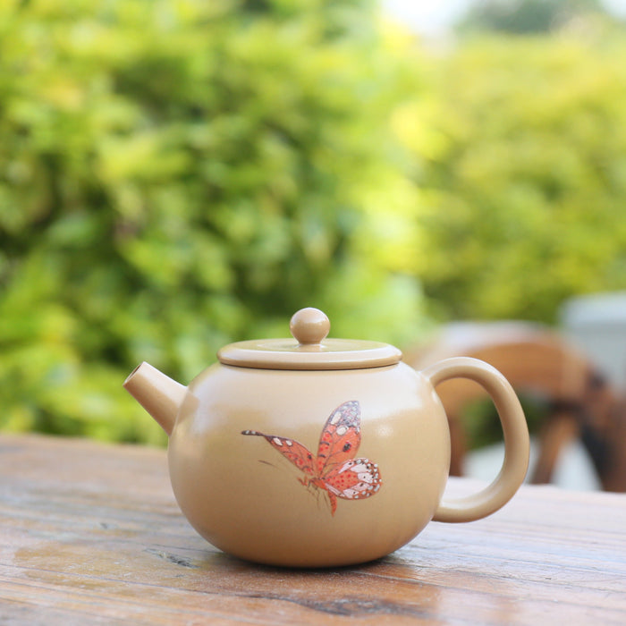 Jian Shui Clay "Butterfly 1#" Teapot by Kong Ye