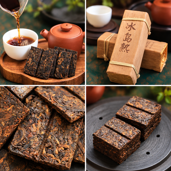 Bingdao Village Ripe Pu-erh Tea Mini Bricks