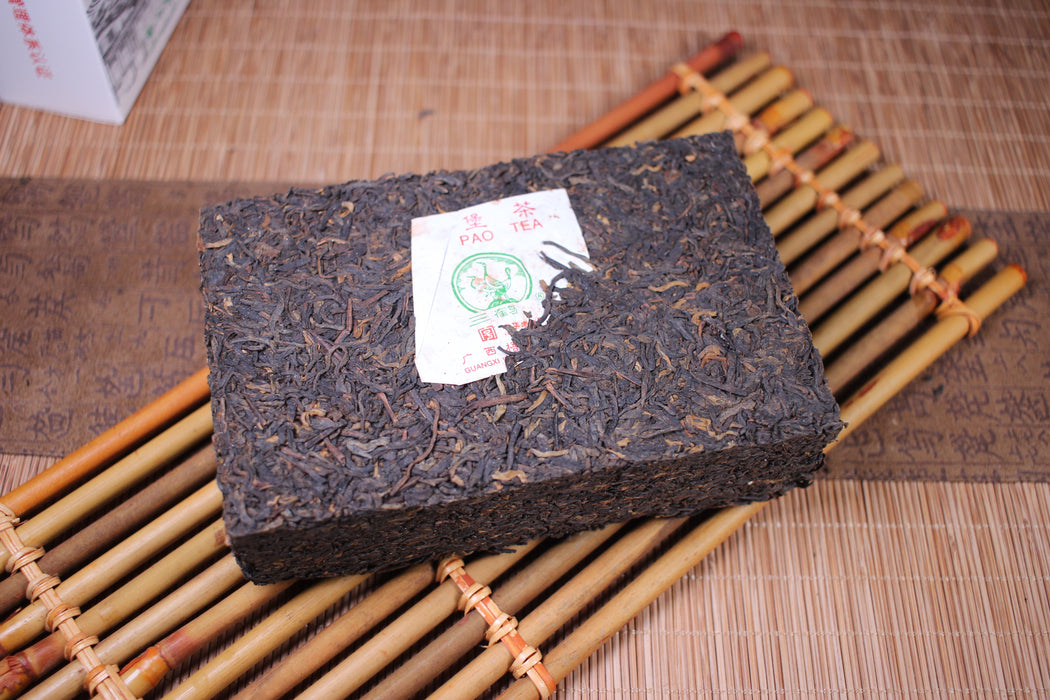 Three Cranes "0412" Recipe Liu Bao Tea Brick