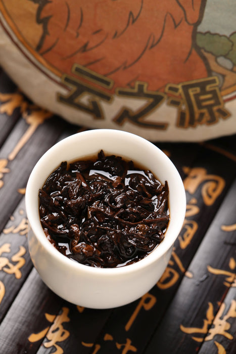 2021 Yunnan Sourcing "Demon Ox" Ripe Pu-erh Tea Cake