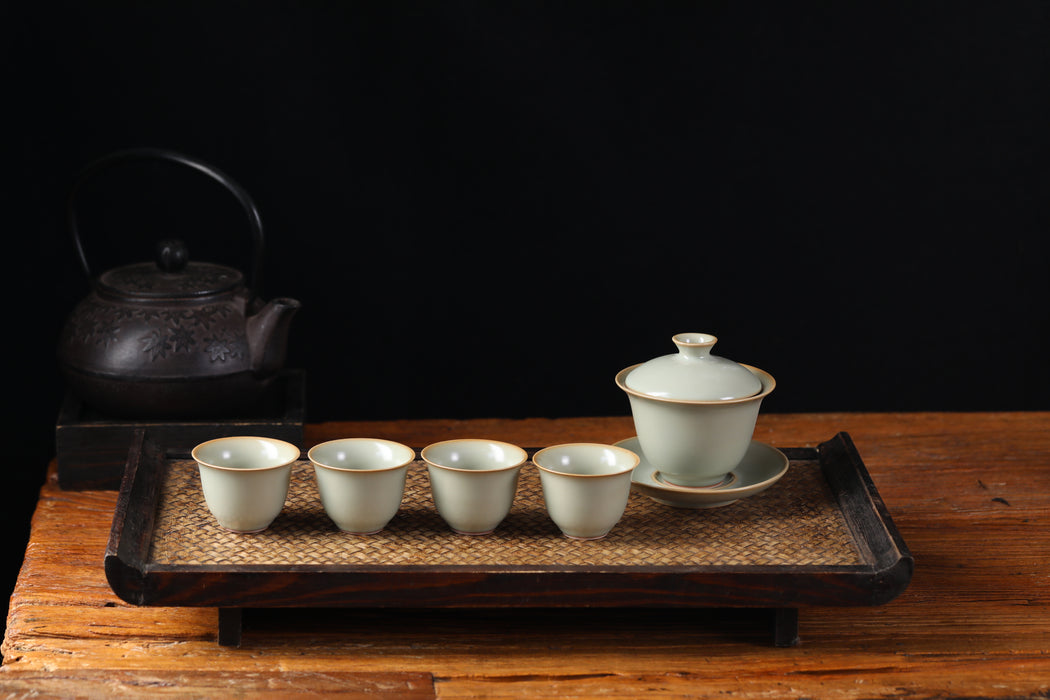Ru Yao Celadon Miniature Xi Shi Teapot