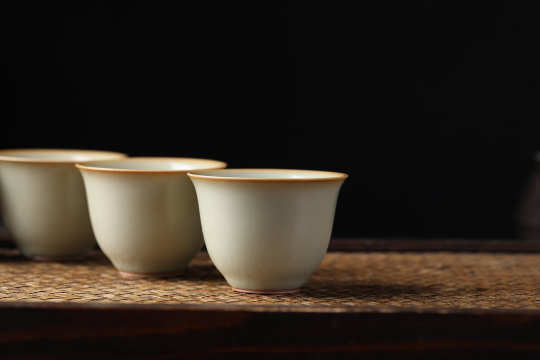 Ru Yao Celadon Gaiwan and Cups