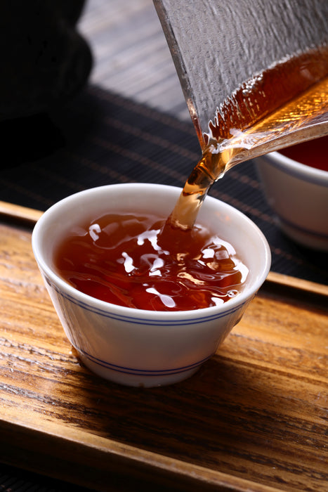 2021 Yunnan Sourcing "Peerless Red Label" Ripe Pu-erh Tea Cake