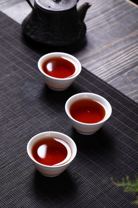 2021 Yunnan Sourcing "Peerless Red Label" Ripe Pu-erh Tea Cake