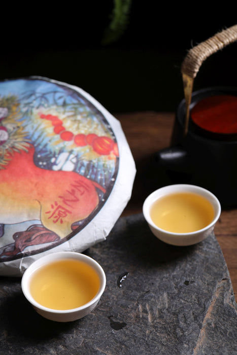 2021 Yunnan Sourcing "Da Zhu Peng" Old Arbor Raw Pu-erh Tea Cake