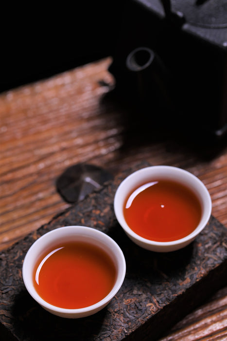2021 Hai Lang Hao "Gao Shan Zhai" Yi Wu Mountain Ripe Pu-erh Tea