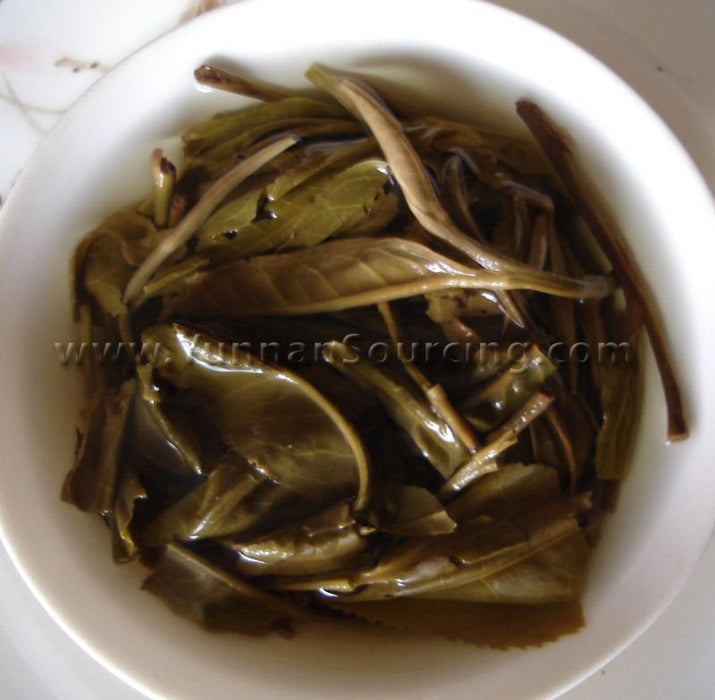 2005 Hai Lang Hao “Jing Gu Da Bai Cha” Raw Pu-erh Tea Cake - Yunnan Sourcing Tea Shop