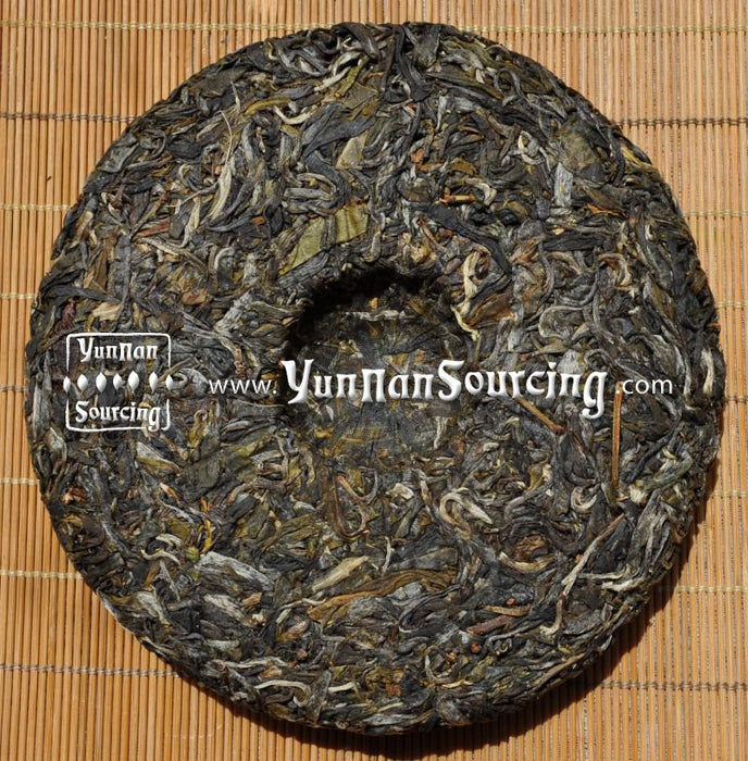 2010 Yunnan Sourcing "Bu Lang Jie Liang" Raw Pu-erh Tea Cake - Yunnan Sourcing Tea Shop