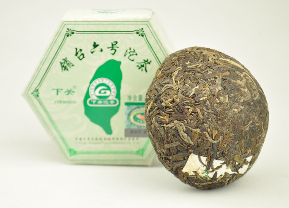 2012 Xiaguan FT Taiwan #6 Raw Pu-erh Tea Tuo Cha in Box - Yunnan Sourcing Tea Shop