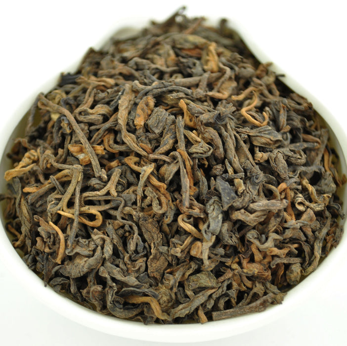 8 Years Aged "Menghai Grade 3" Ripe Loose Leaf Pu-erh Tea