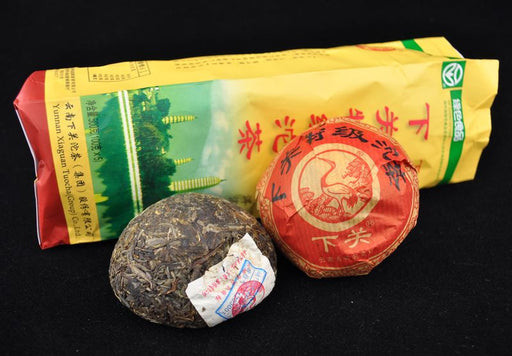 2012 Xiaguan "Te Ji Tuo" Raw Pu-erh Tea * 5 tuos in a bag - Yunnan Sourcing Tea Shop