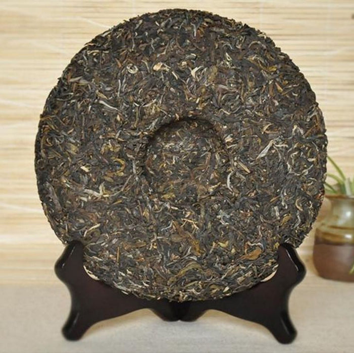2015 Menghai Tea Factory 7542 Recipe Raw Pu-erh Tea Cake - Yunnan Sourcing Tea Shop