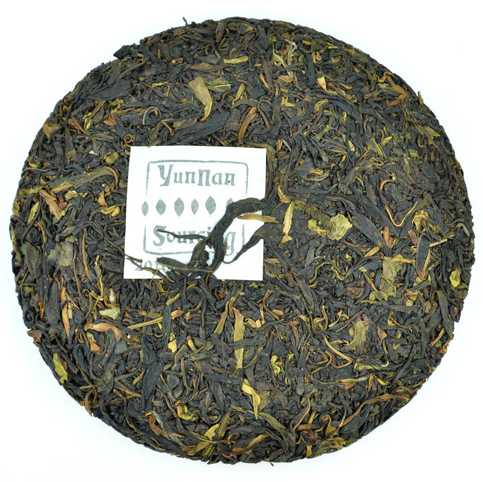 2016 Yunnan Sourcing "Dehong Ye Sheng Cha" Wild Tree Purple Tea Cake | Yunnan Sourcing Tea Shop