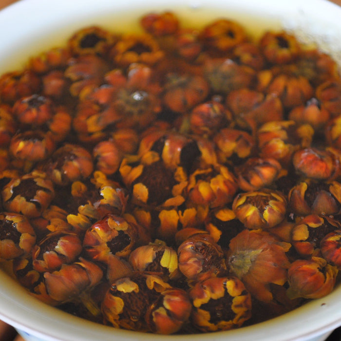 chrysanthemum tea flower seeds Snow Chrysanthemum Buds Flower Tea from the Kunlun Mountains Yunnan Sourcing Tea Shop