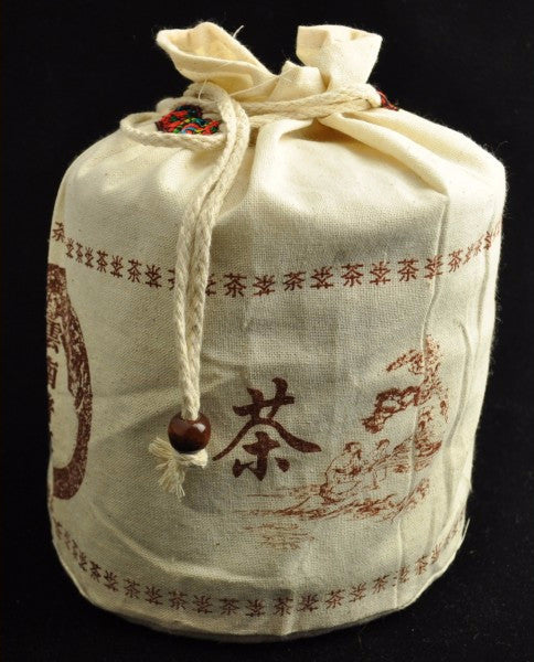 Cloth Sack for Storing and Carrying Seven 357-400 gram Pu-erh tea cakes