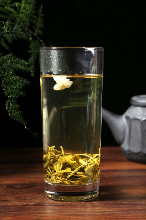 Fuding "Yin Hao" Jasmine Flowers and Green Tea