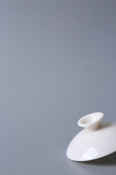Classic White Porcelain Gaiwan with Yunnan Sourcing Logo * 90ml