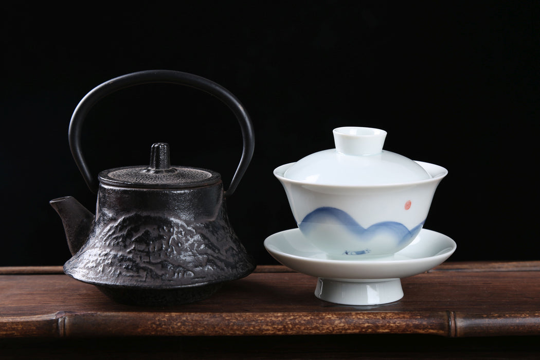 Li River Fishing Cups and Gaiwan for Gong Fu Tea