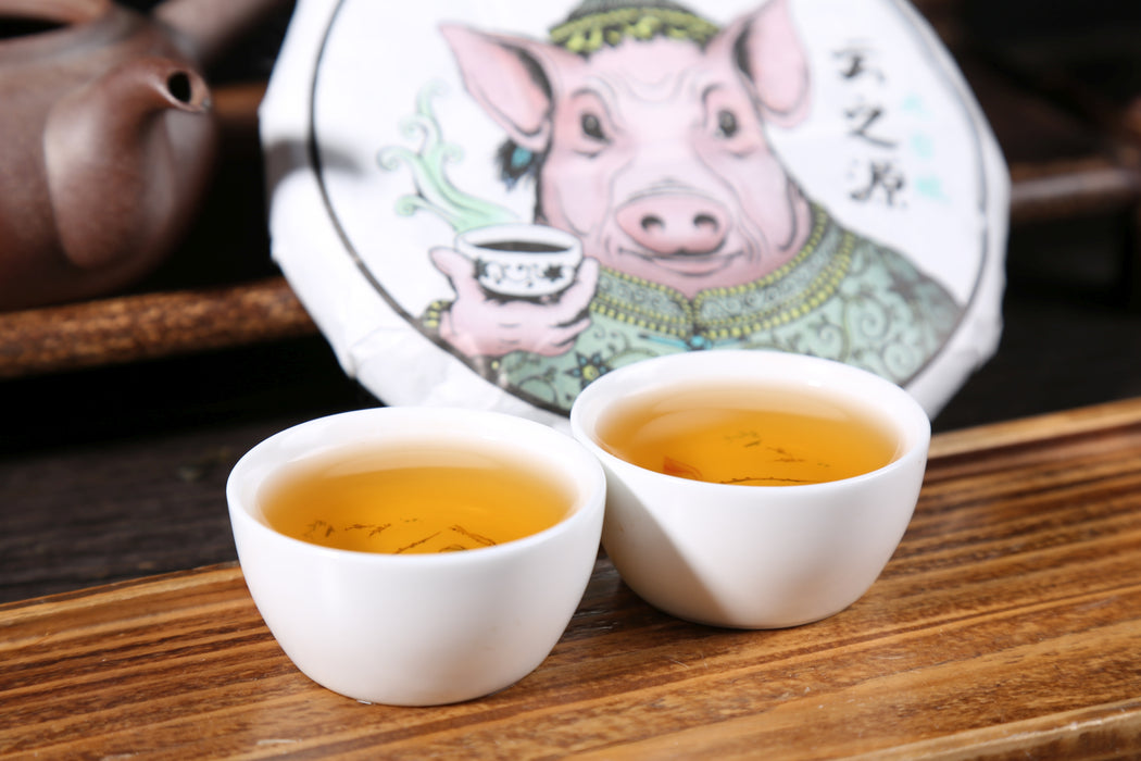 2019 Yunnan Sourcing "San Ceng Yun" Raw Pu-erh Tea Cake