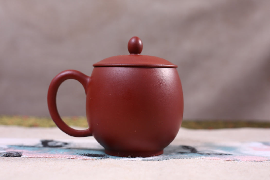 Yixing Qing Shui Ni Clay "Lotus Pod" Brew Cup with Cover