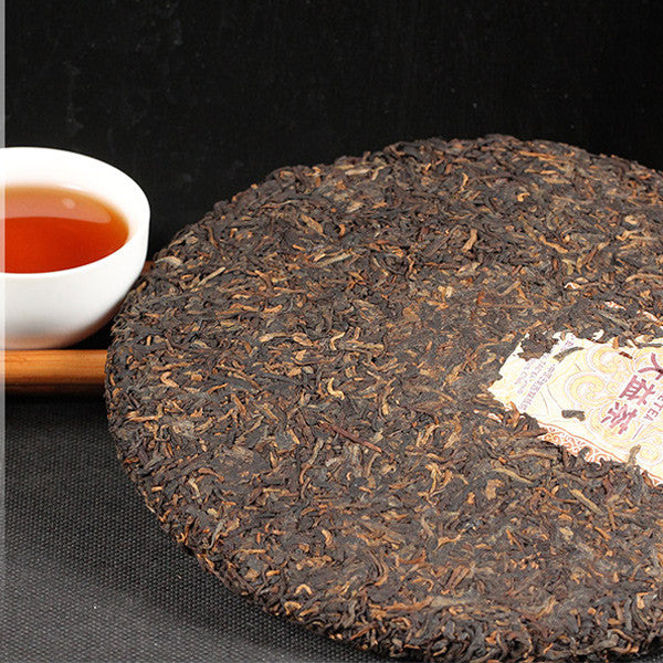 2015 Menghai "Sui Yue" Ripe Pu-erh Tea Cake