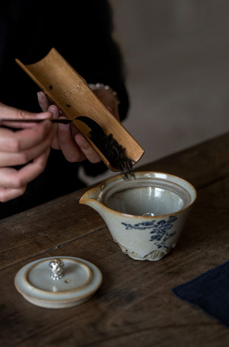 Tea Set Include 1 Pot 1 Cup Elegant Gaiwan Easy Teapot Kettle Porcelain Tea  Pot