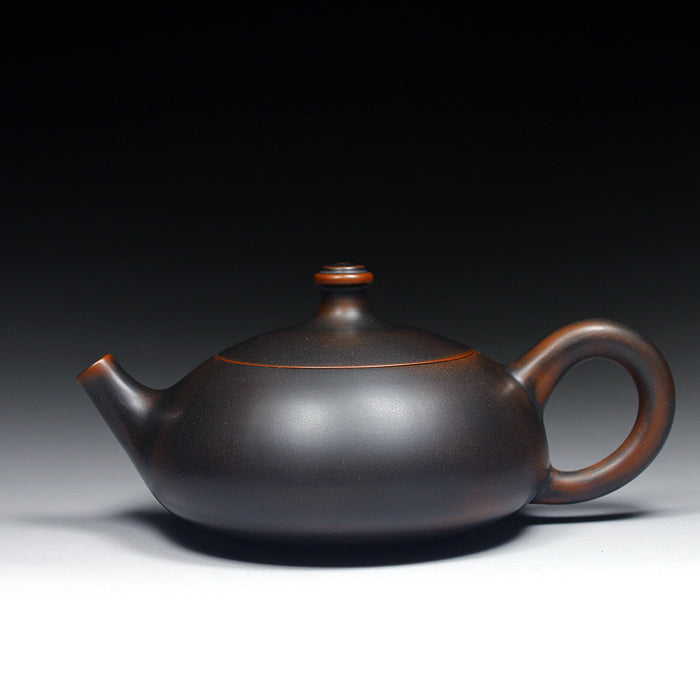 Qin Zhou Clay Teapot "Ban Yue" by Hu Ying Hou