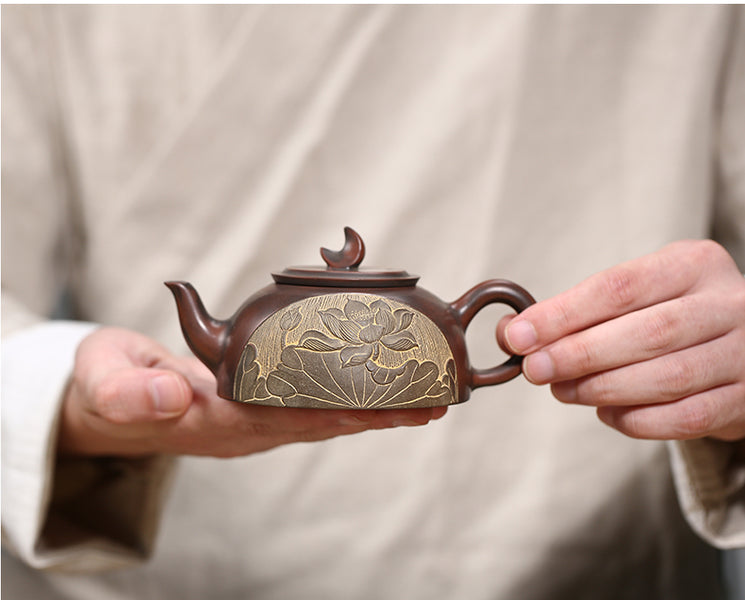 聖川真斗　Q-pot Qin Zhou Clay Half Moon Teapot 