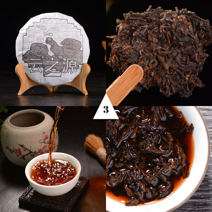 Yunnan Sourcing Brand Ripe Pu-erh Tea Sampler for 2019 - Part 3